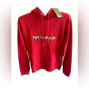 The Kooples COTTON & PRINT Hoodie Sweatshirt